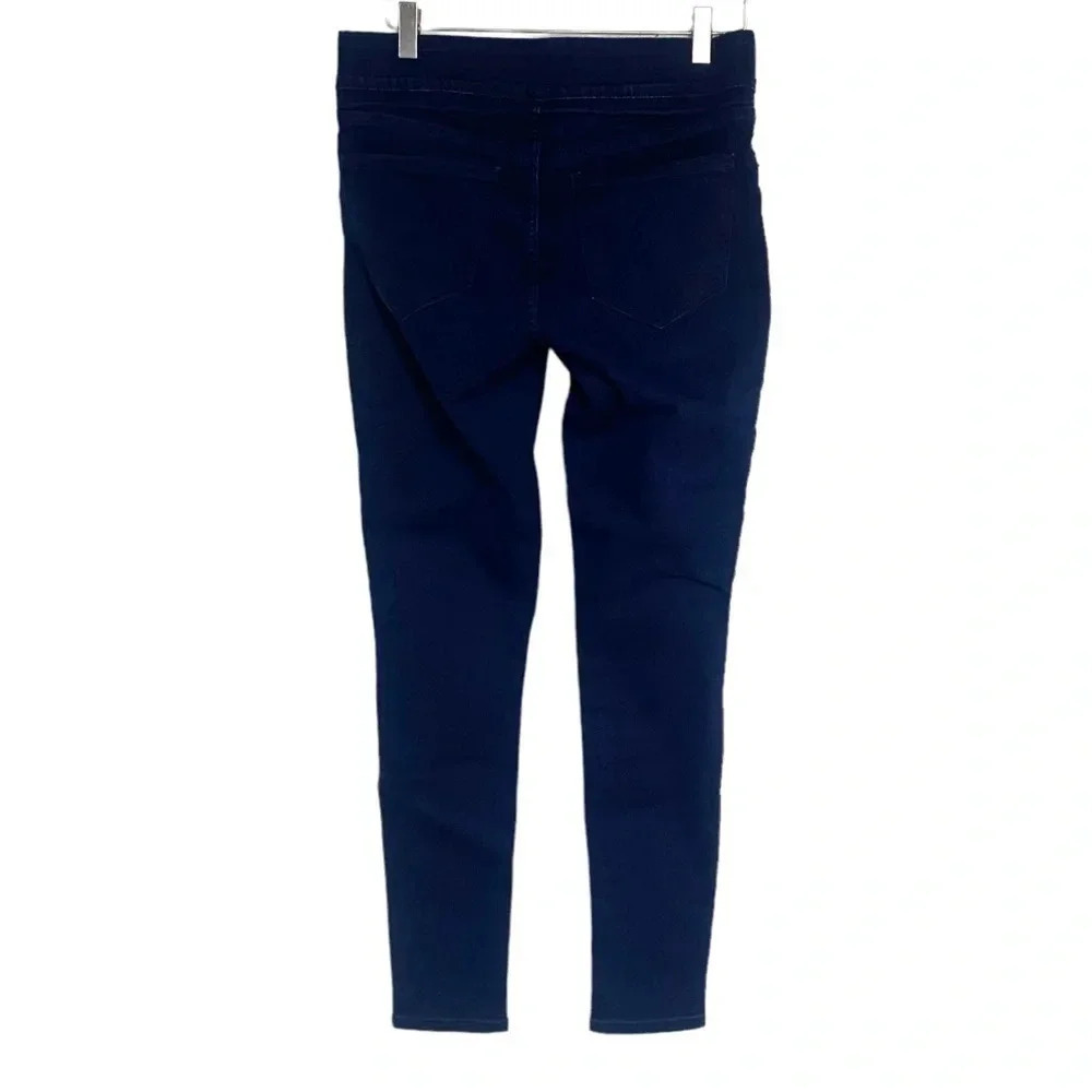 Old Navy Super Skinny Jeggings 6 Dark Blue Slimming Mid Rise Pull On‎ Denim NEW - Picture 3 of 5